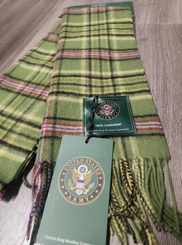 US Army Emblem Lambswool Scarf