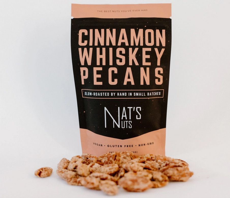 Cinnamon Whiskey Pecans, 4oz