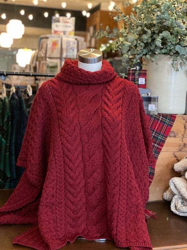 Torc Ladies Aran Poncho