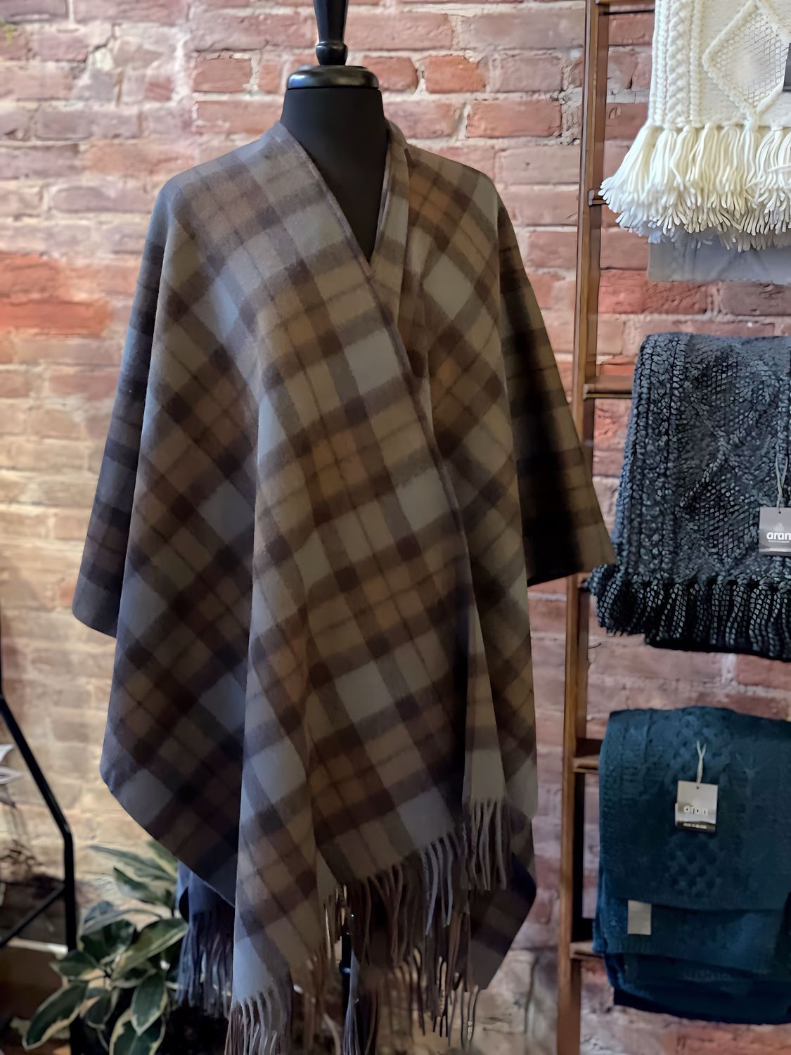 Outlander Tartan Lambswool Cape
