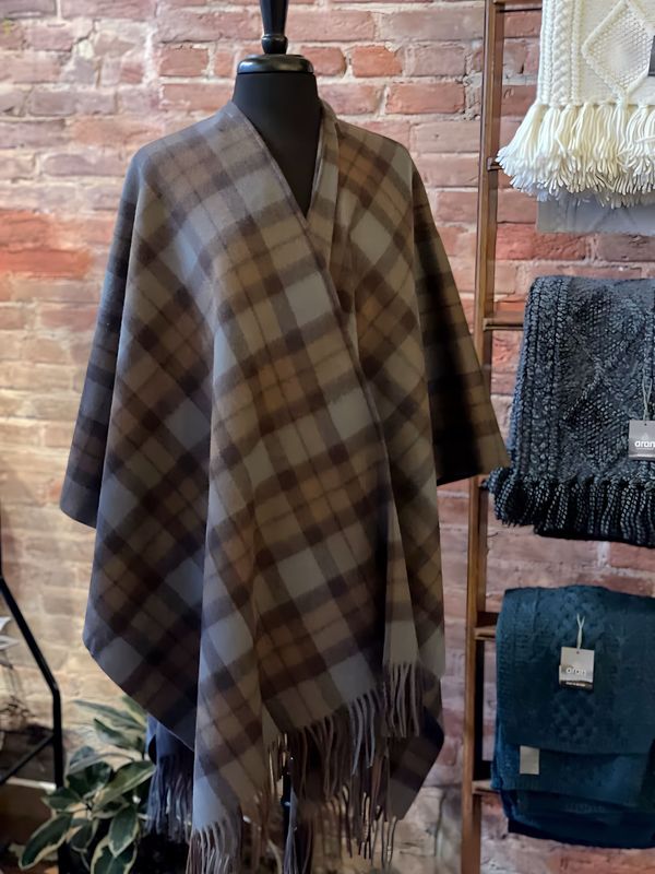 Outlander Tartan Lambswool Cape