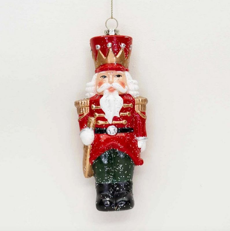 Royal Nutcracker Ornament Red/Black 2.5x5.75