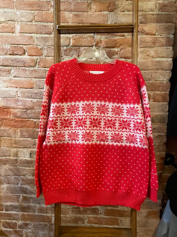 Long Sleeve Christmas Sweater Top