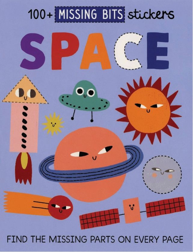 Space, Missing Bits Stickers