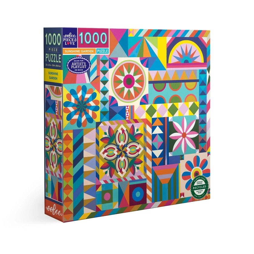 Sunshine Garden 1000 Pc Puzzle