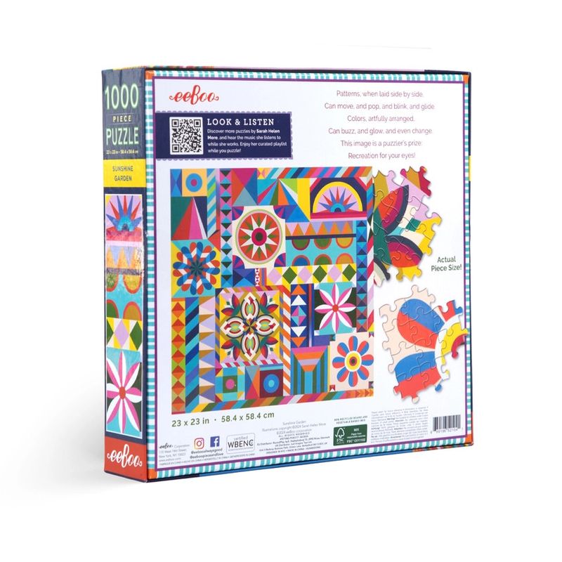 Sunshine Garden 1000 Pc Puzzle