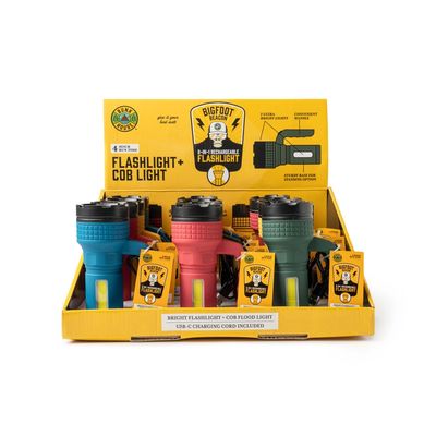 2-in-1 Rechargeable Flashlight