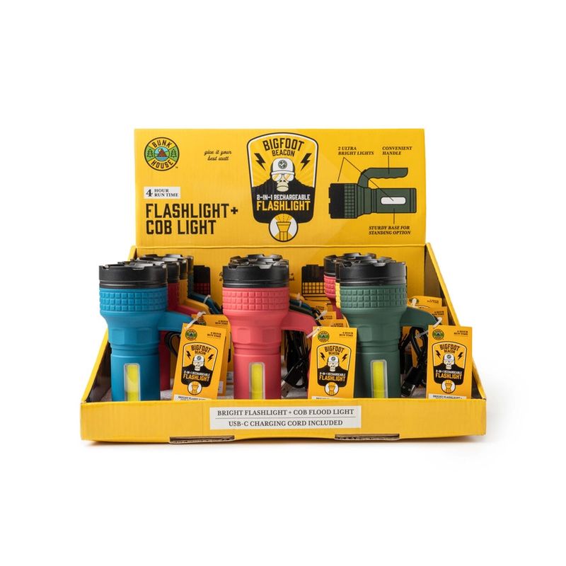 2-in-1 Rechargeable Flashlight