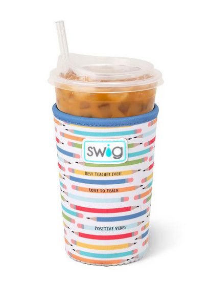 Teacher Life Iced Cup Coolie 22oz