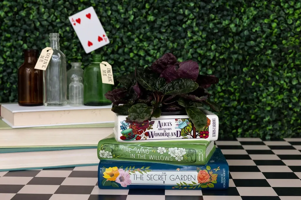 Stacked Books, Alice / Wind in the Willows/ The Secret Garden
