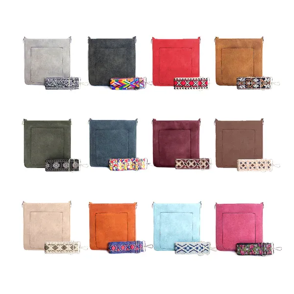 Ashley Suede Crossbody