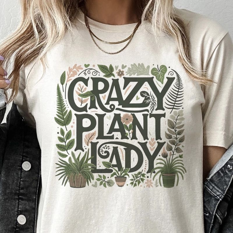 Crazy Plant Lady Graphic Tee