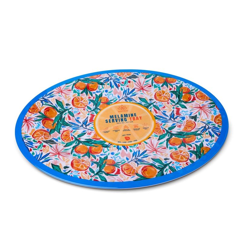 18.5&quot; Melamine Serving Platter