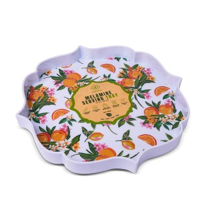 Medallion Melamine Serving Tray