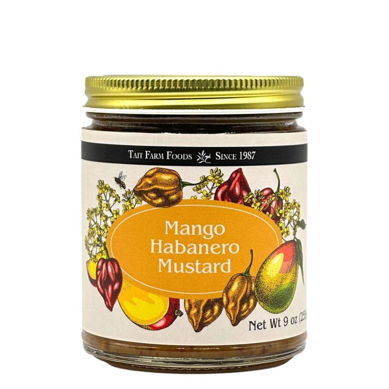9 oz Mango Habanero Mustard