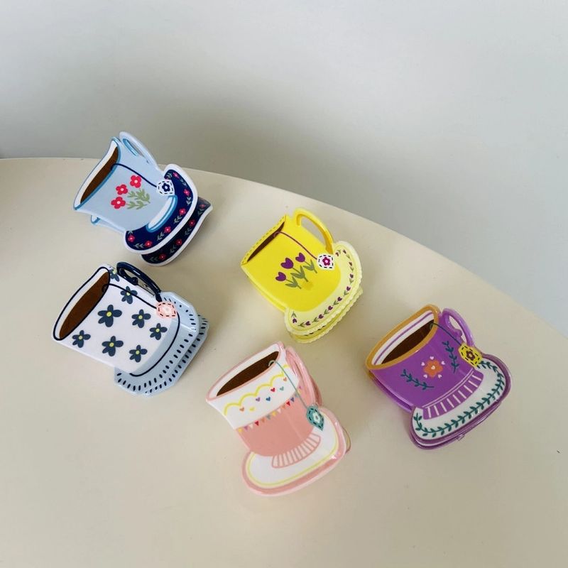 Acrylic Coffee Cup Hair Claw