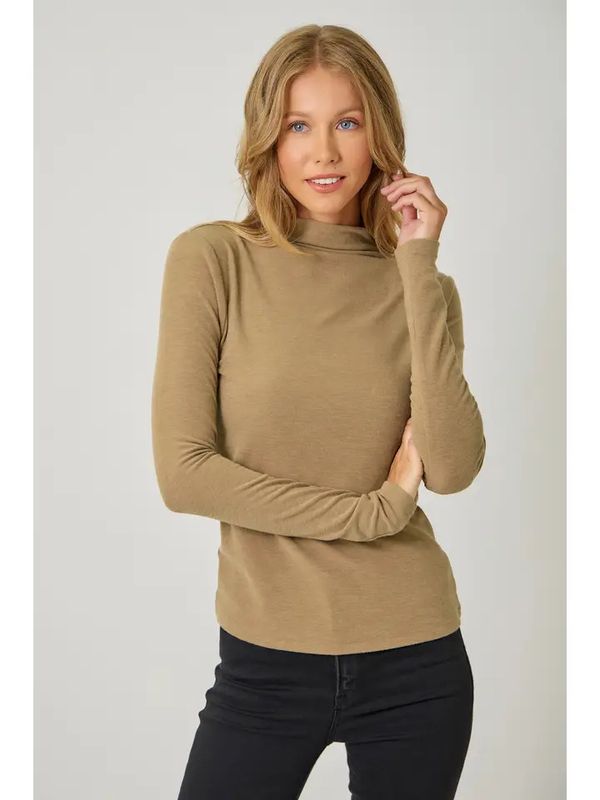 Knit Mock Neck Sweater