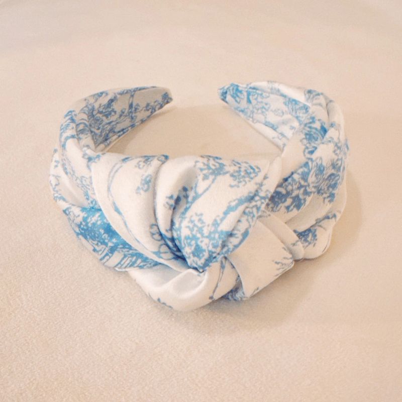 Toile Knotted Headband