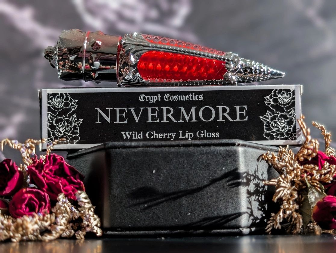 Nevermore (Silver) Wild Cherry Lip Gloss