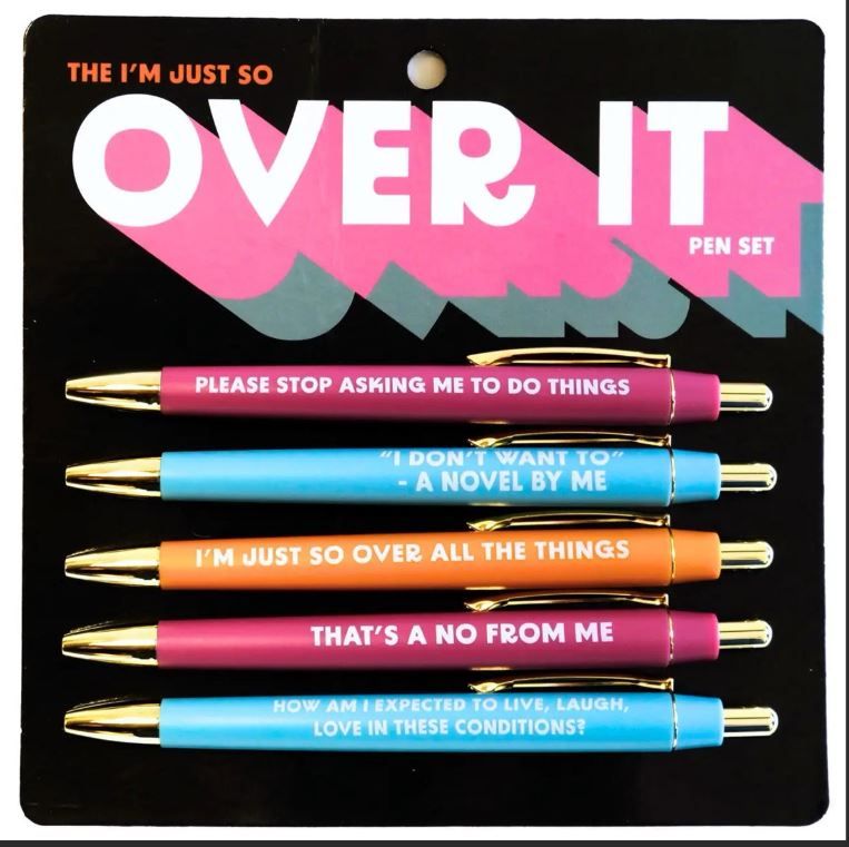 Over It Pen Set