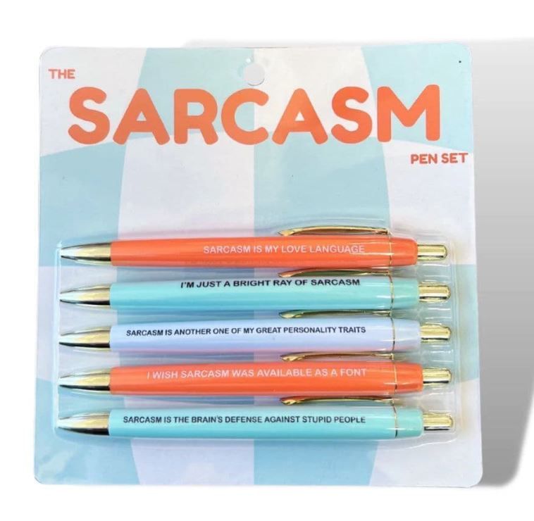 Sarcasm Pen Set