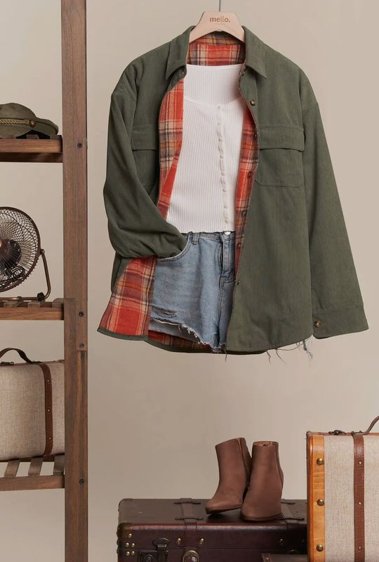 Georgie Plaid Shacket
