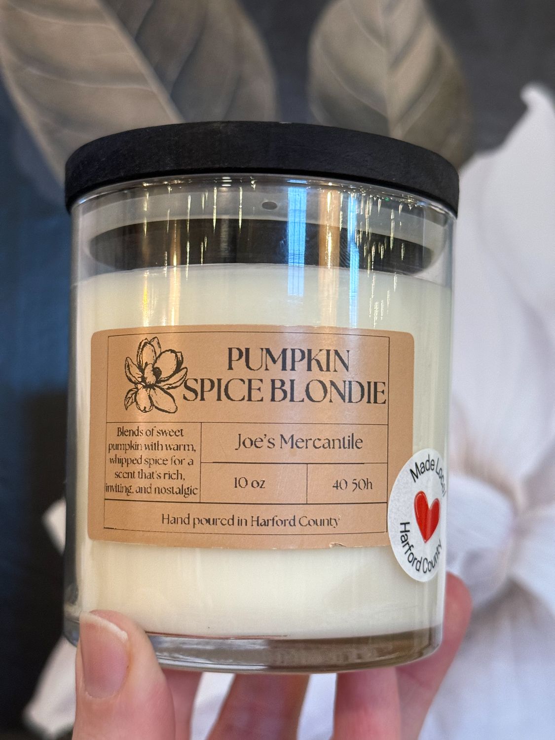 Joe’s 10 oz Pumpkin Spice Blondie Candle