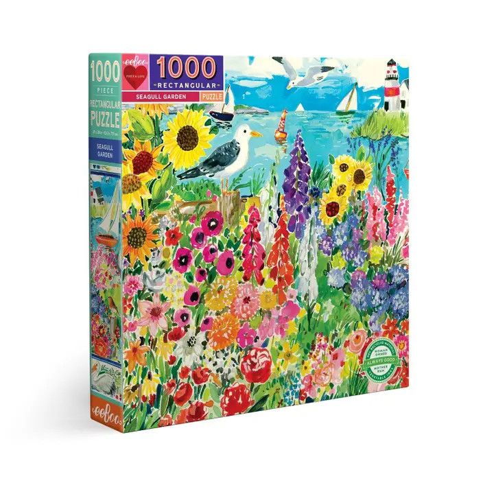 Seagull Garden 1000 Piece Rectangle Puzzle
