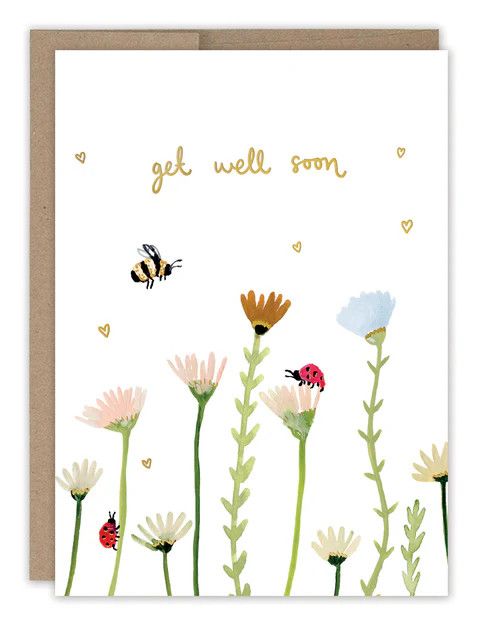Garden Get Well Card