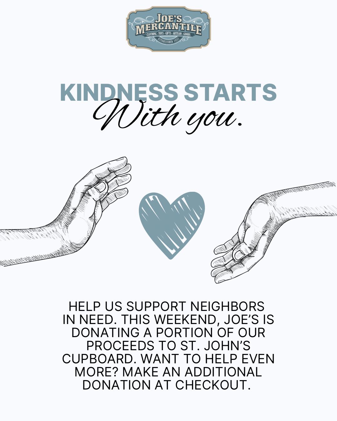 St John’s Food Pantry Donation