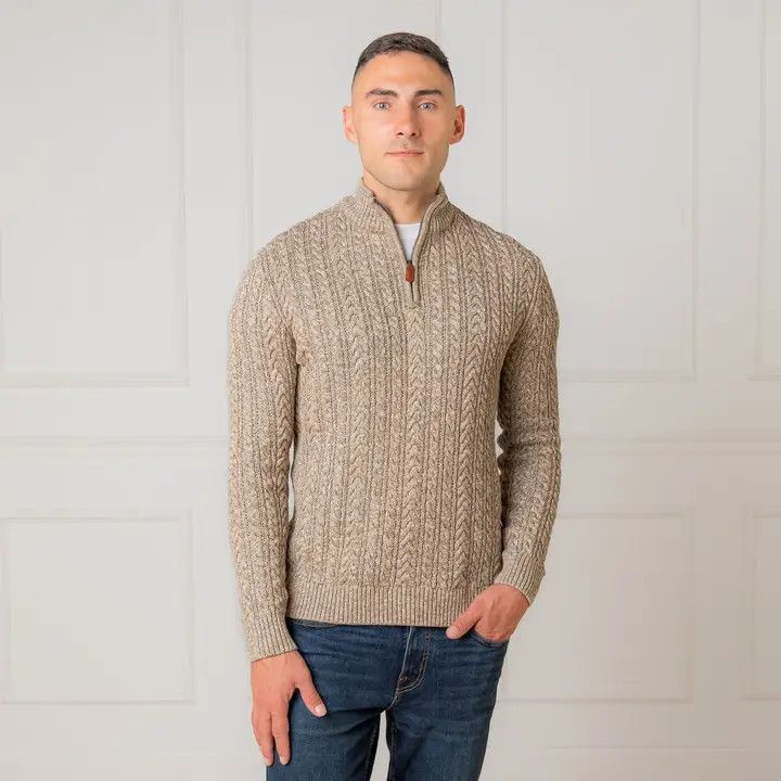 Organic Half Zip Pullover