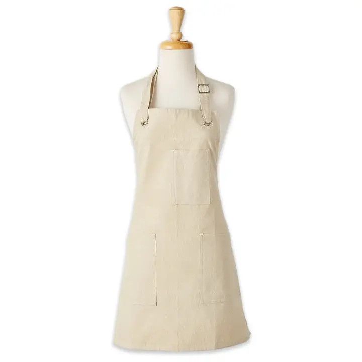Flax Chambray Pantry Apron