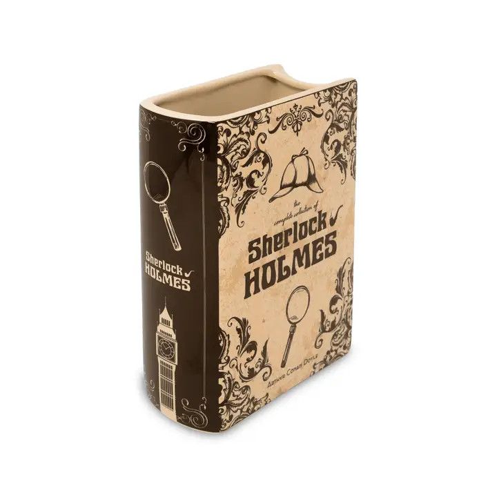 Large Book Vase, Sherlock Holmes