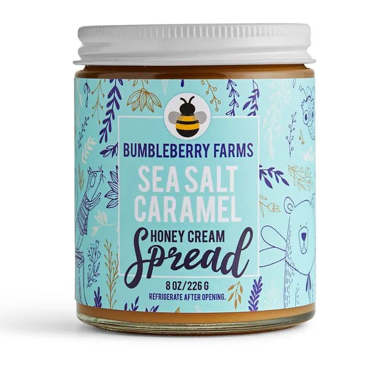 Sea Salt Caramel Honey Cream Spread - 8oz