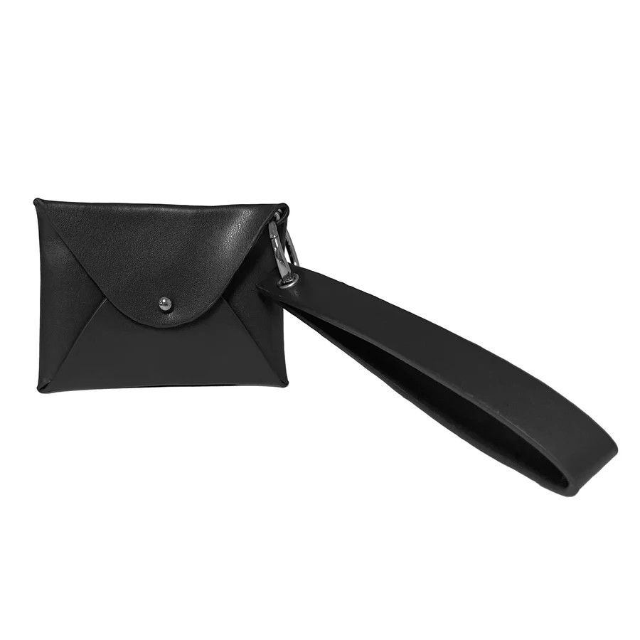 Envelope Wristlet, Color: Black