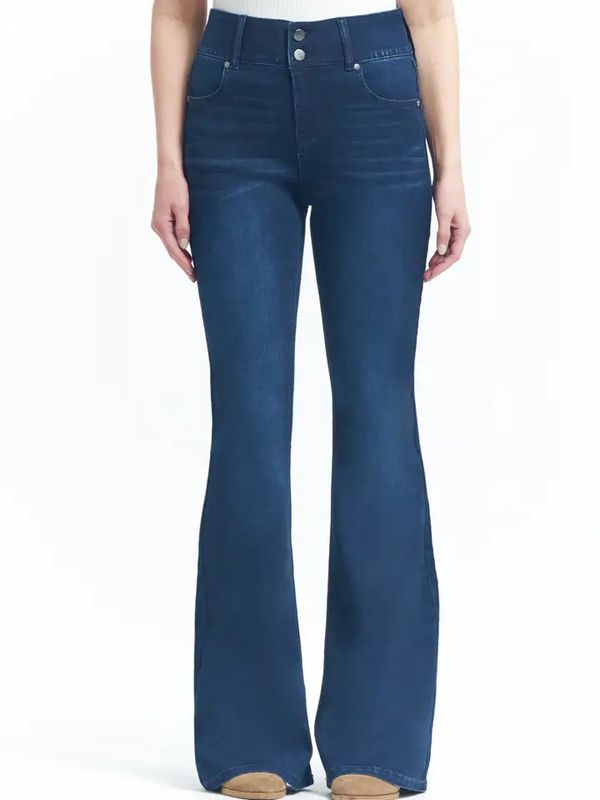 34&#39;&#39; Length Shapewear Fit &amp; Lift Flare Jean