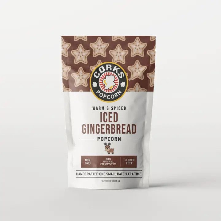 Iced Gingerbread Popcorn - 3oz