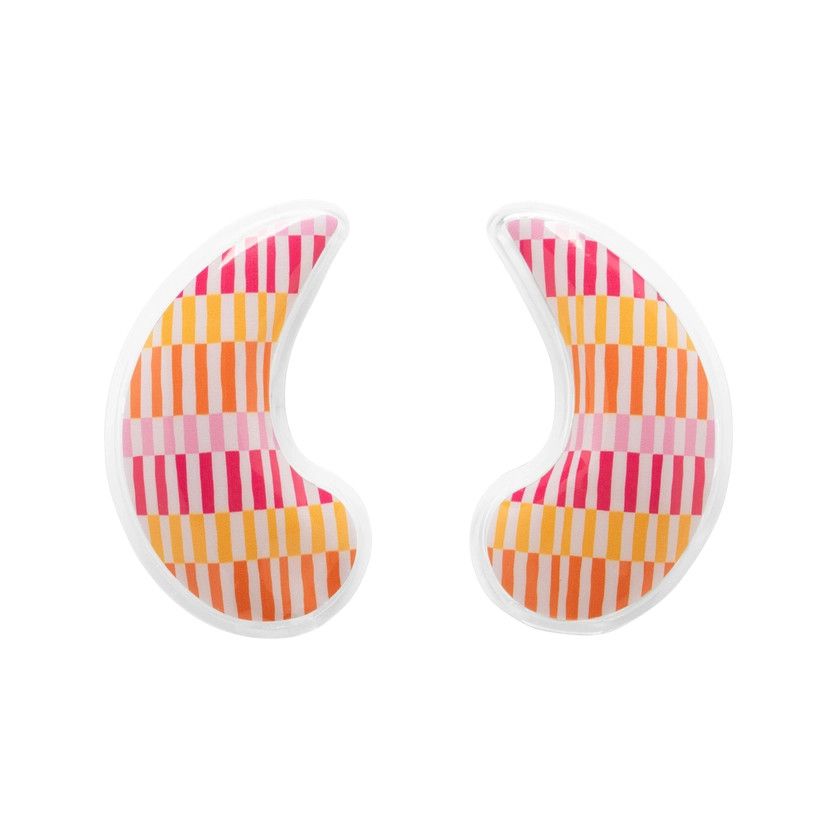 Wake-Up Call Under Eye Gel Pads, Color: Pink/Yellow