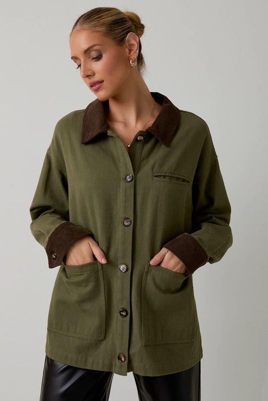 Button Down Barn Jacket