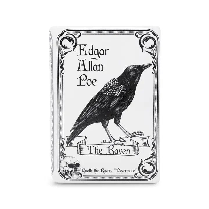 LG Book Vase, the Raven - White