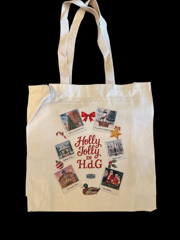 Holly Jolly in HdG Tote Bag