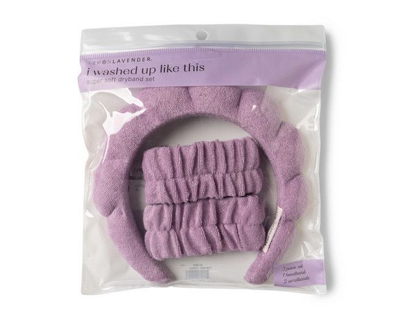 I Washed Up Like This Super Soft Dryband Set, Color: Lavender