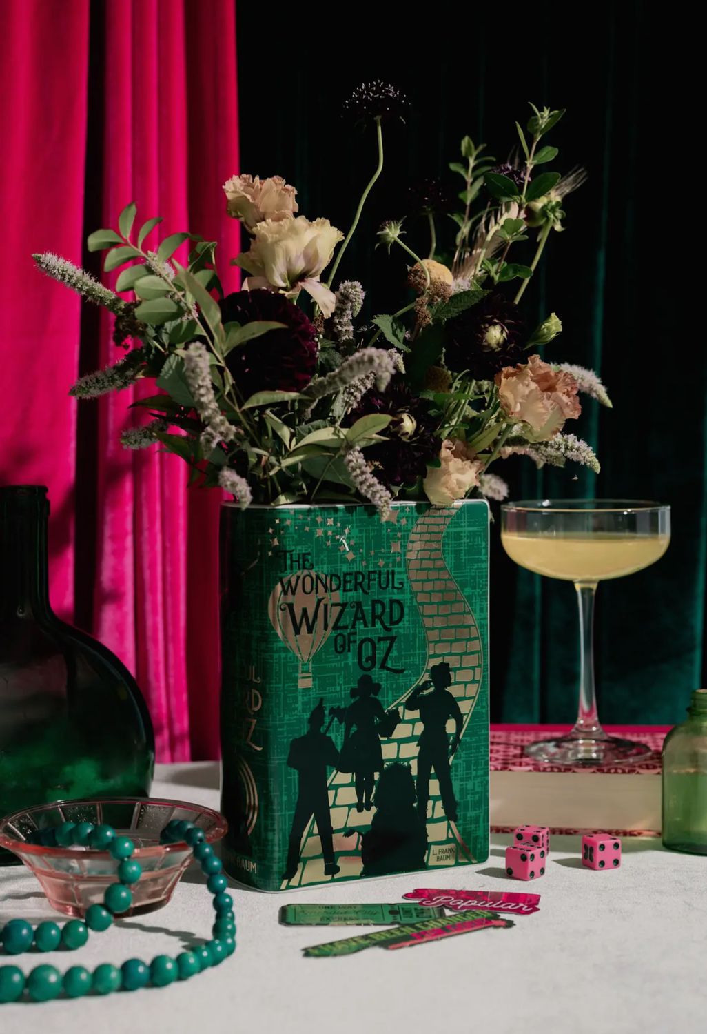 Wizard of Oz Large Book Vase