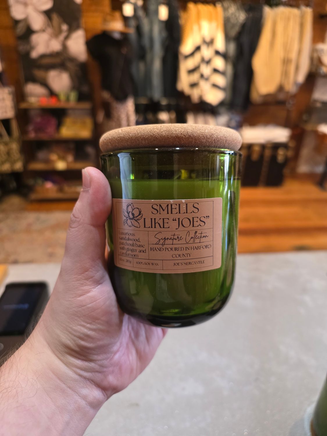 10 oz Smells Like Joe's Candle