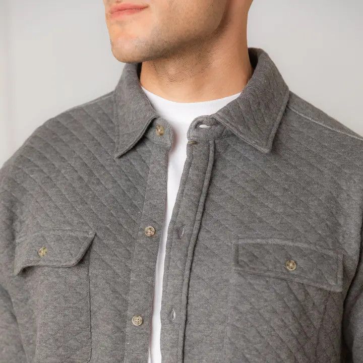 Quilted Shirt Jacket