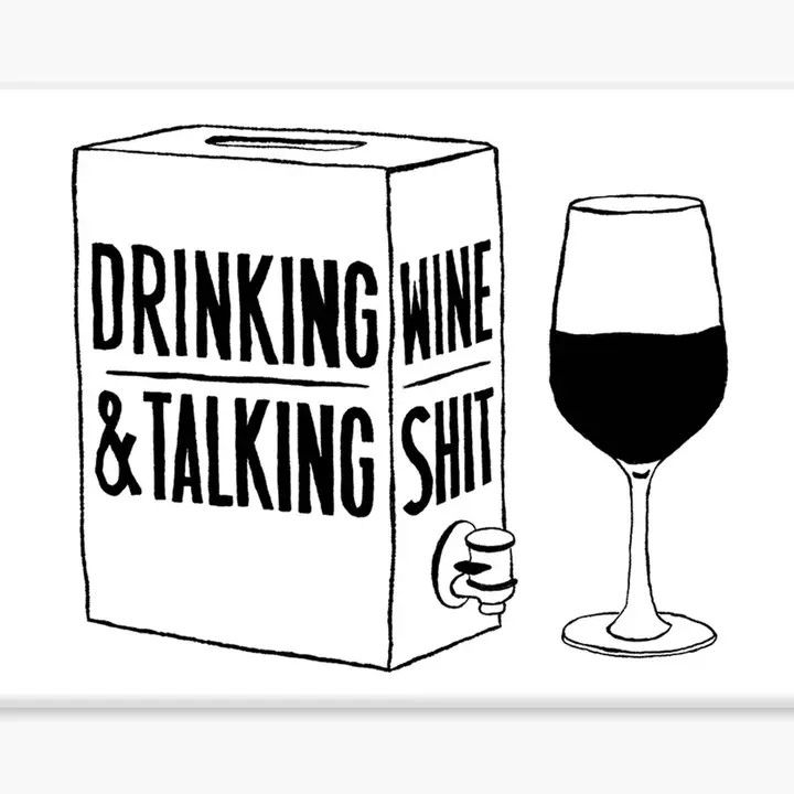 Art Magnet, Color: Drink Wine