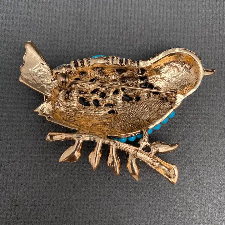 Rhinestone Birds On Tree Branch