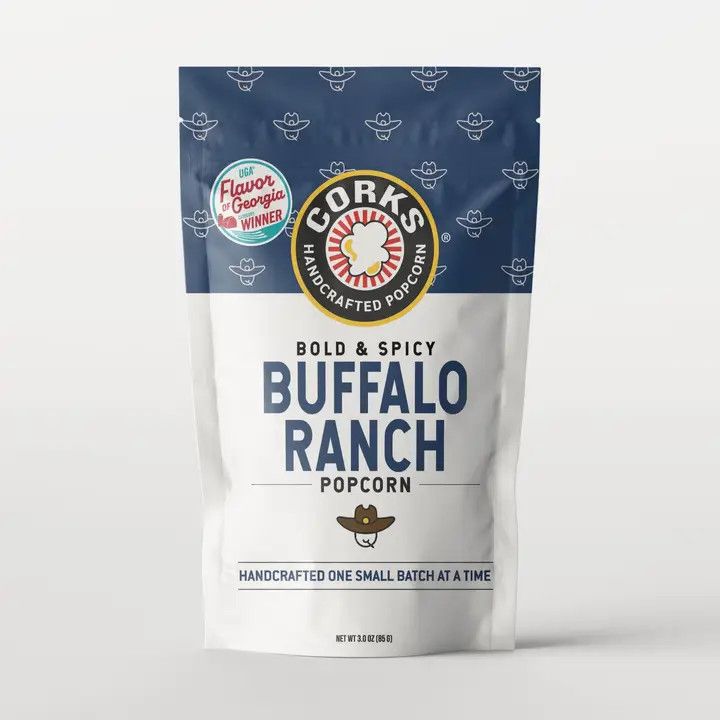 Bold and Spicy Buffalo Ranch Popcorn - 3.0oz