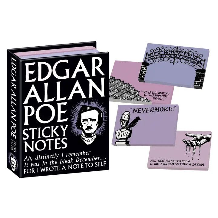 Edgar Allan Poe Sticky Notes