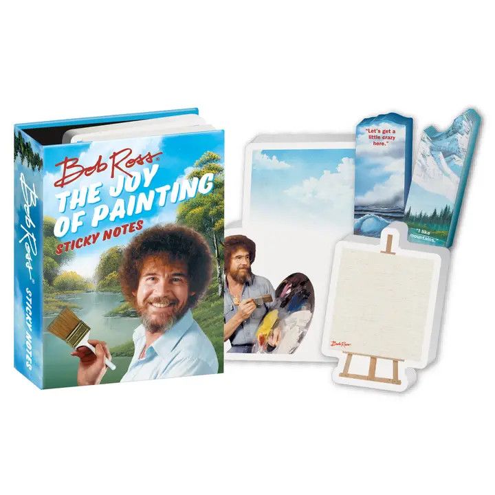 Bob Ross' Joy of Painting Sticky Notes